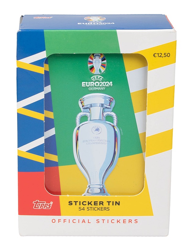 TOPPS  Euro 2024 stickers - Sticker tin - Askartelu - 10105603532 - 1