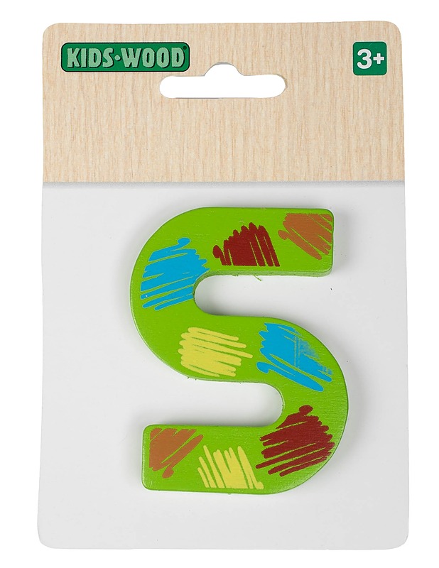 KIDS-WOOD S-puukirjain - Askartelu - 10105603564 - 0
