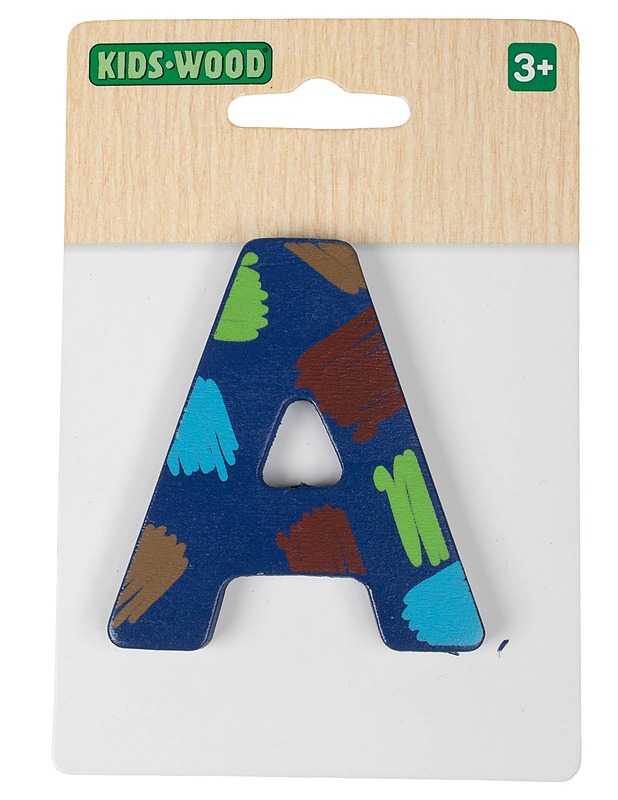 KIDS-WOOD A-puukirjain - Askartelu - 10105603568 - 0