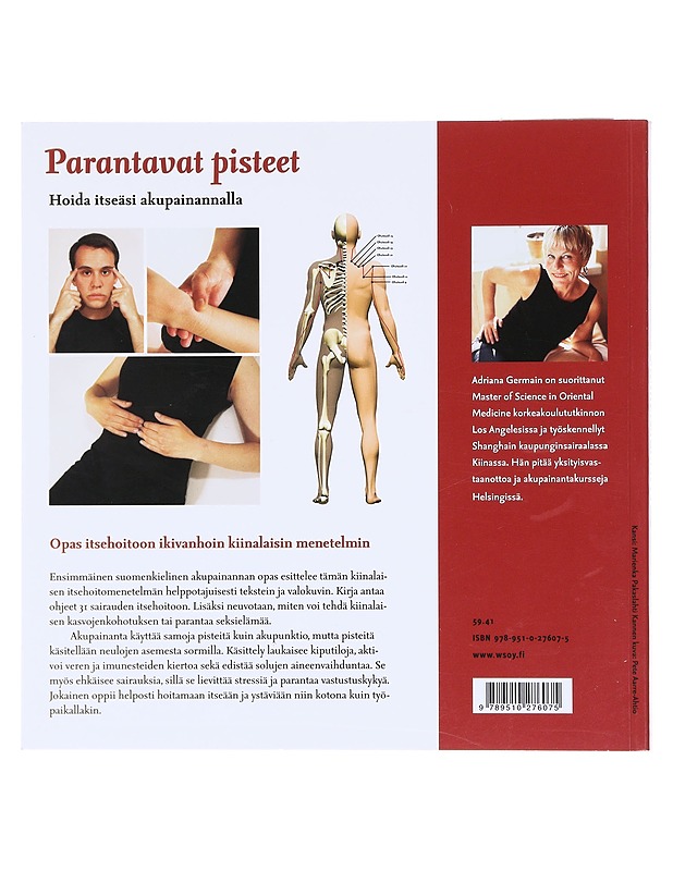 Parantavat pisteet / hoida itseäsi akupainannalla - Adriana Germain - Tietokirjat ja oppaat - 10105603577 - 1