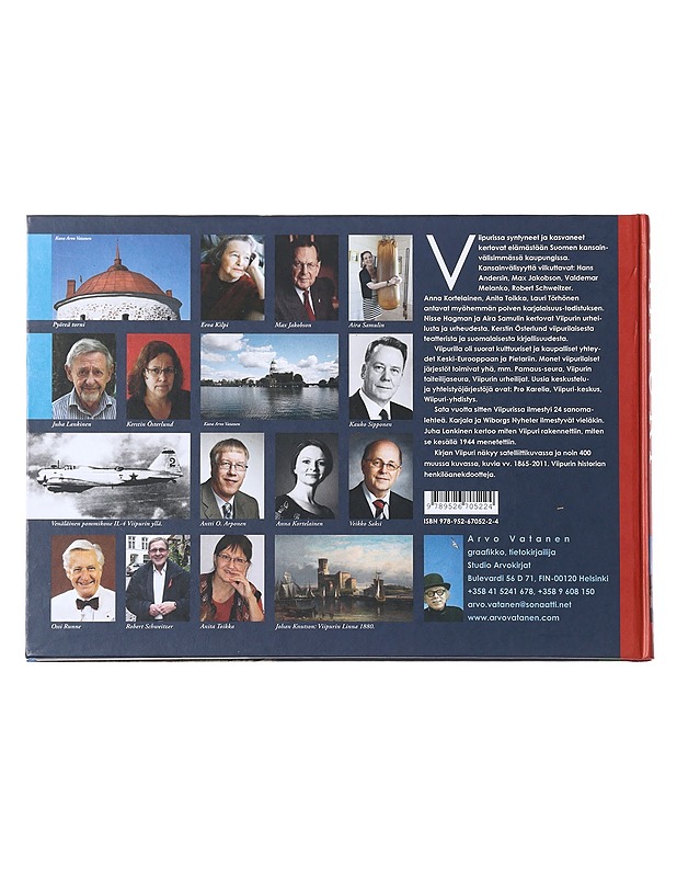 Viipuri / haavoittunut kaunotar - Vatanen, Arvo - Tietokirjat - 10105603582 - 1