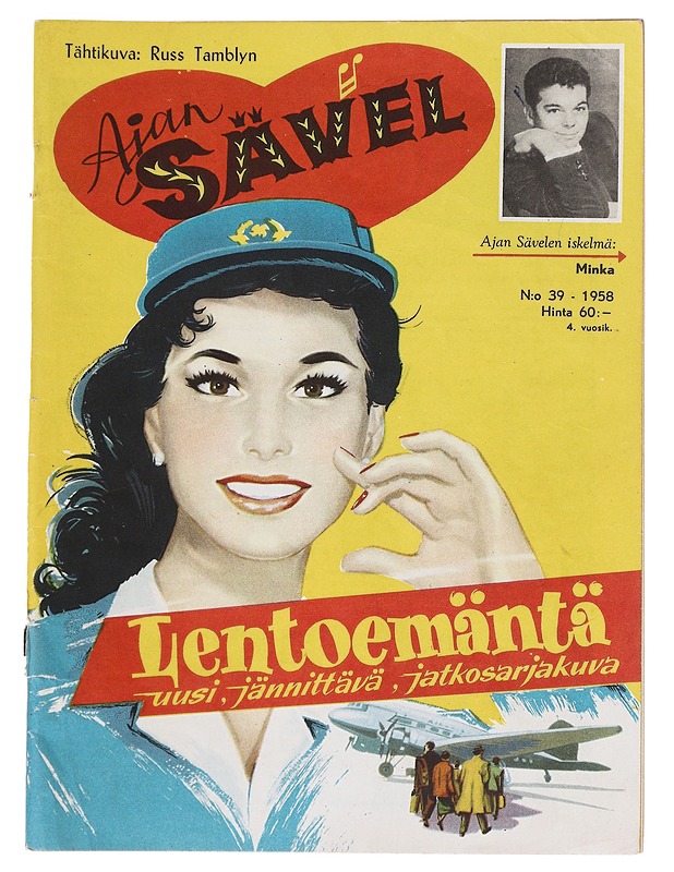 Ajan sävel N:o 39/1957 - Sarjakuvat - 10105603617 - 0