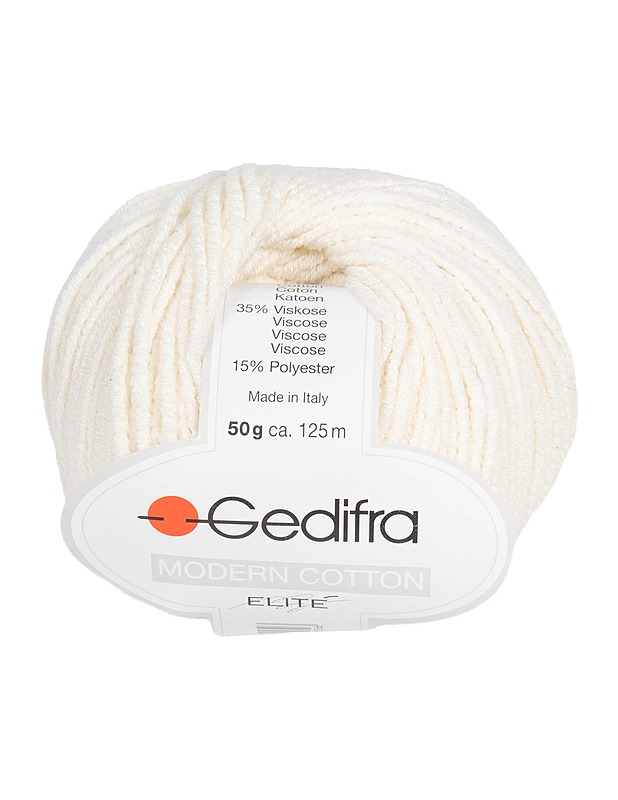 GEDIFRA Modern Cotton Elite vyötelanka, 50 g - Käsityö - 10105603603 - 0