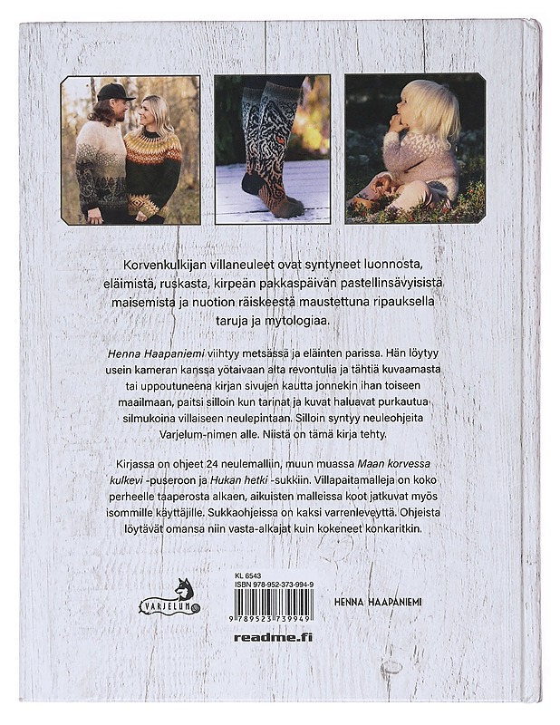 Korvenkulkijan villaneuleita - Henna Haapaniemi - Tietokirjat ja oppaat - 10105603607 - 1