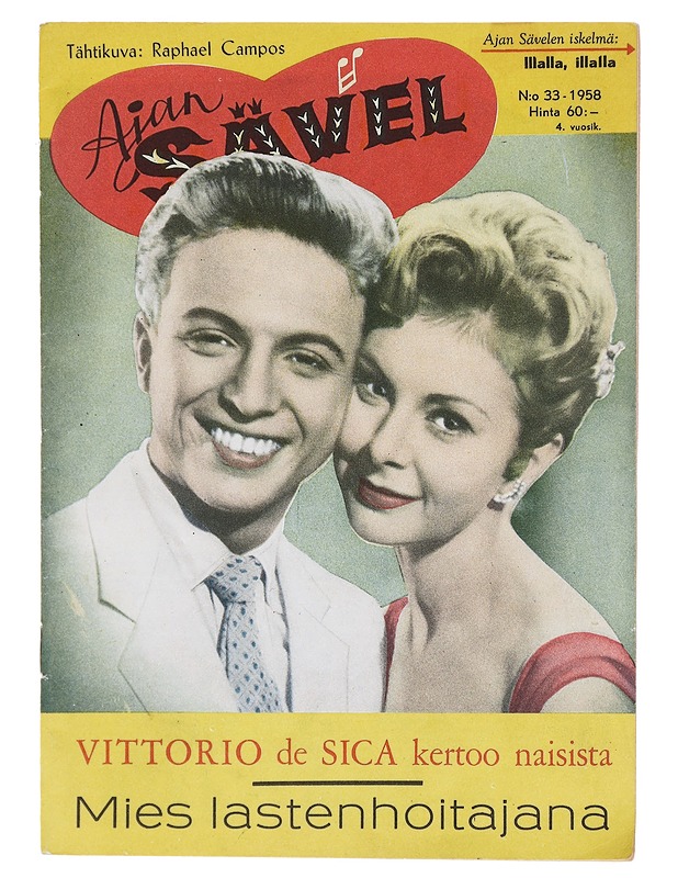 Ajan sävel N:o 33/1958 - Sarjakuvat - 10105603635 - 0