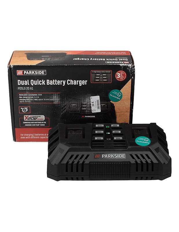 PARKSIDE PDSLG 20 A1 -akkulaturi  - Muu elektroniikka - 10105603633 - 0