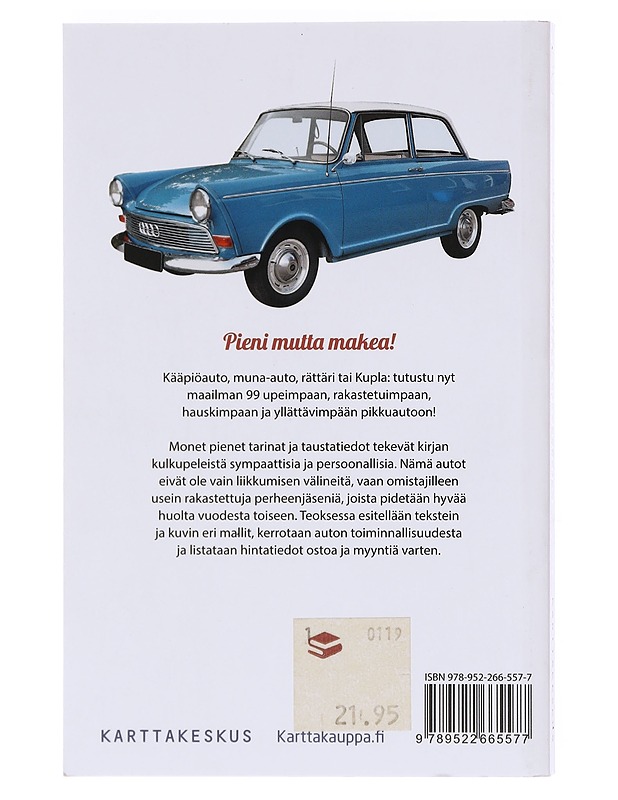 99 klassikkoautoa - Hans J. Schippers - Harrastekirjat - 10105603644 - 1