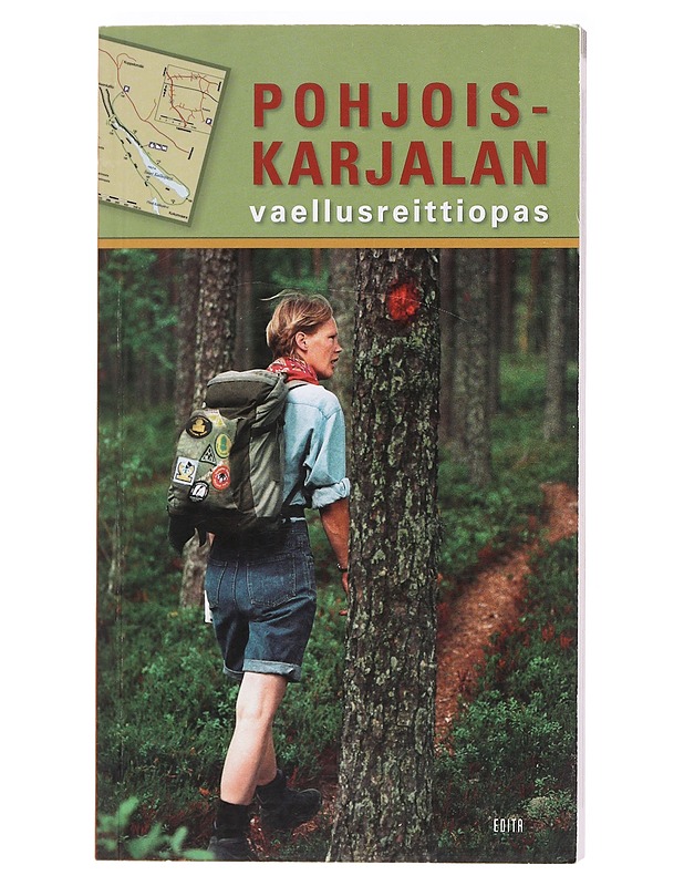 Pohjois-Karjalan vaellusreittiopas - Katri Vuorjoki - Tietokirjat ja oppaat - 10105603647 - 0