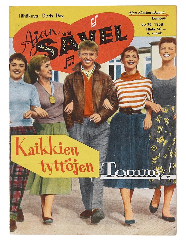 Ajan sävel N:o29/1958 - Sarjakuvat - 10105603662 - 0