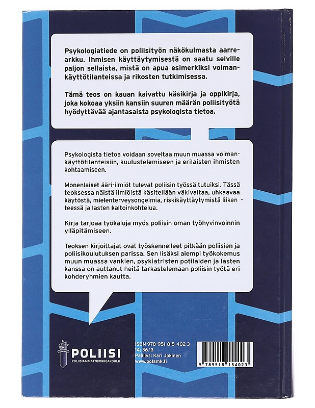 Poliisityön psykologia - Kaunisto, Jasmin - Tietokirjat ja oppaat - 10105603669 - 1