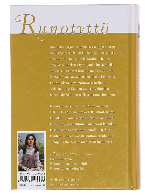 Pieni runotyttö - Montgomery, L. M. 1874-1942 - Nuorten kirjat - 10105603677 - 1