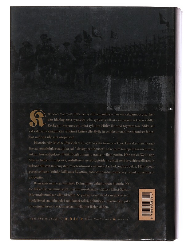 Kolmas valtakunta / uusi historia - Burleigh, Michael - Historiakirjat - 10105603687 - 1