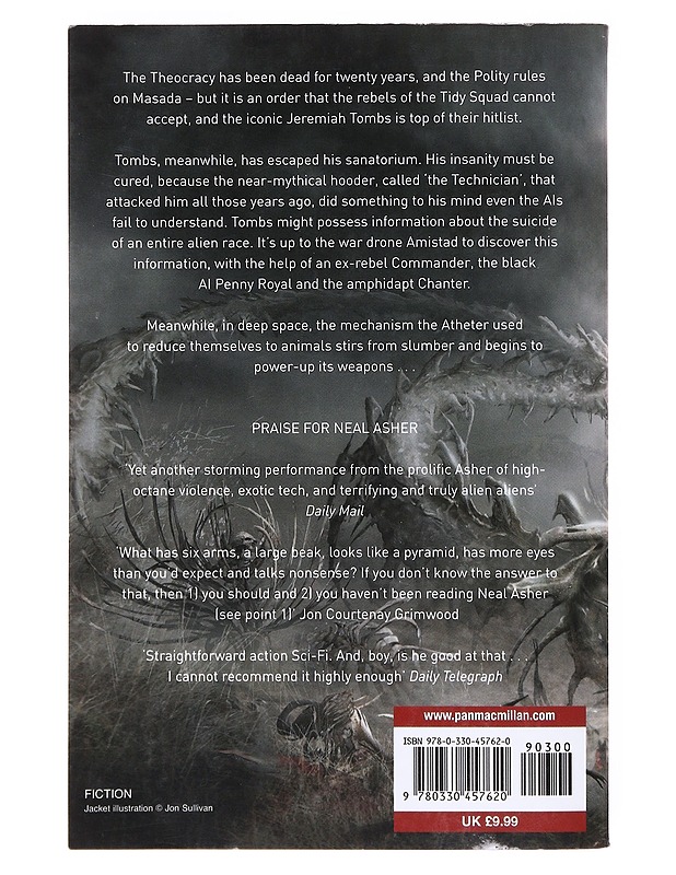 The Technician - Neal Asher - Romaanit ja novellit - 10105603709 - 1