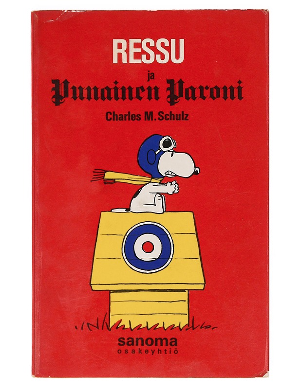 Ressi ja Punainen Paroni - Charles M. Schulz - Sarjakuvat - 10105603716 - 0