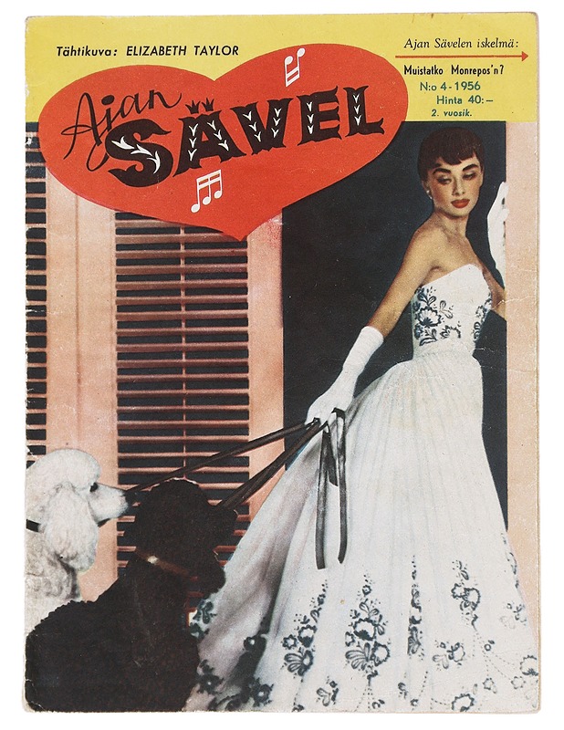 Ajan sävel N:o 4/1956 - Sarjakuvat - 10105603742 - 0