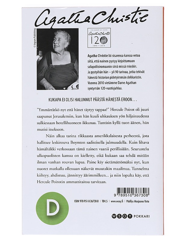Hänet täytyy tappaa - Agatha Christie - Romaanit ja novellit - 10105603766 - 1