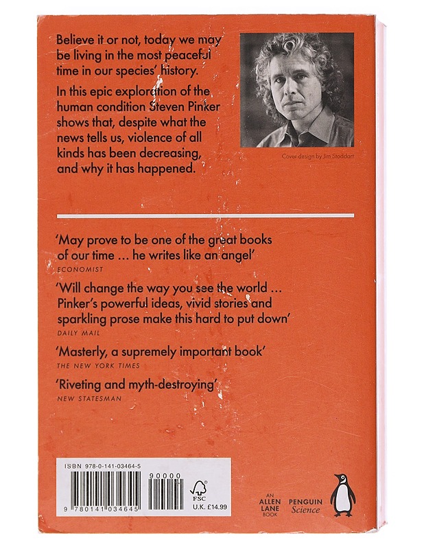 The better angels of our nature : a history of violence and humanity - Steven Pinker - Historiakirjat - 10105603768 - 1