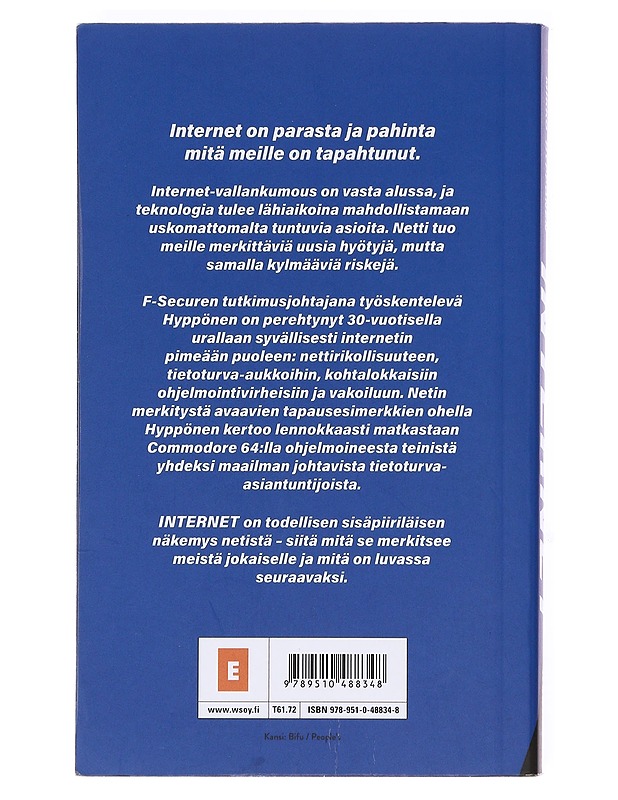 Internet - Hyppönen, Mikko - Tietokirjat - 10105603850 - 1