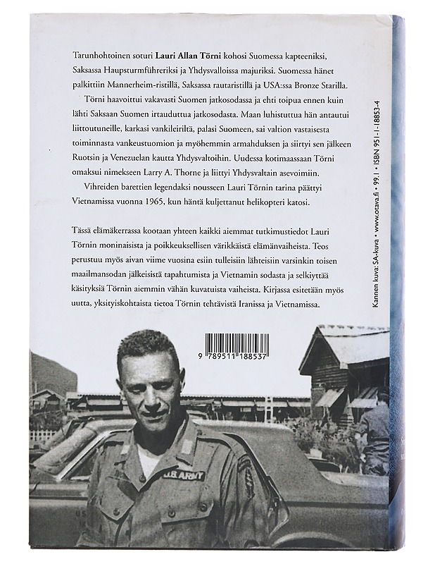 Lauri Törni / syntynyt sotilaaksi - Cleverley, J. Michael - Elämäkerrat ja muistelmat - 10105603860 - 1