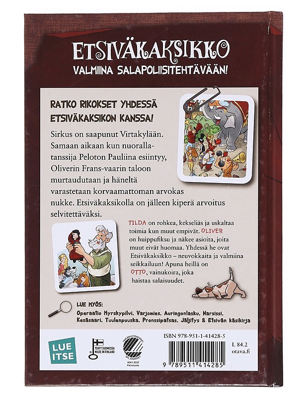 Operaatio Sirkus - Horst, Jørn Lier - Lastenkirjat - 10105603886 - 1