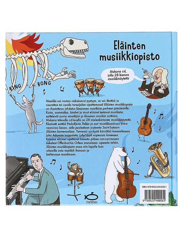 Eläinten musiikkiopisto - Genevieve Helsby - Lastenkirjat - 10105603892 - 1