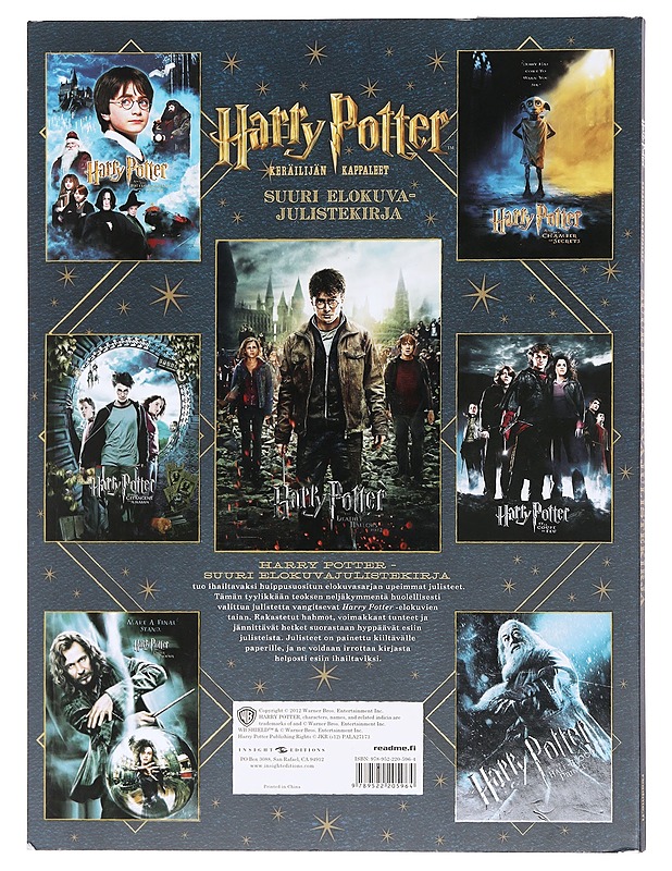 Harry Potter suuri elokuvajulistekirja  - Harrastekirjat - 10105603906 - 1