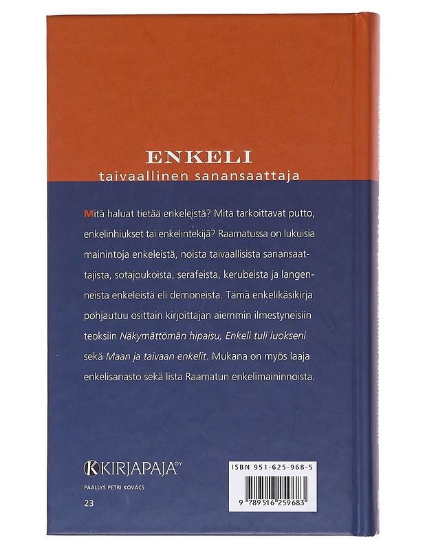 Enkeli / taivaallinen sanansaattaja - Olli Seppälä - Tietokirjat - 10105603909 - 1
