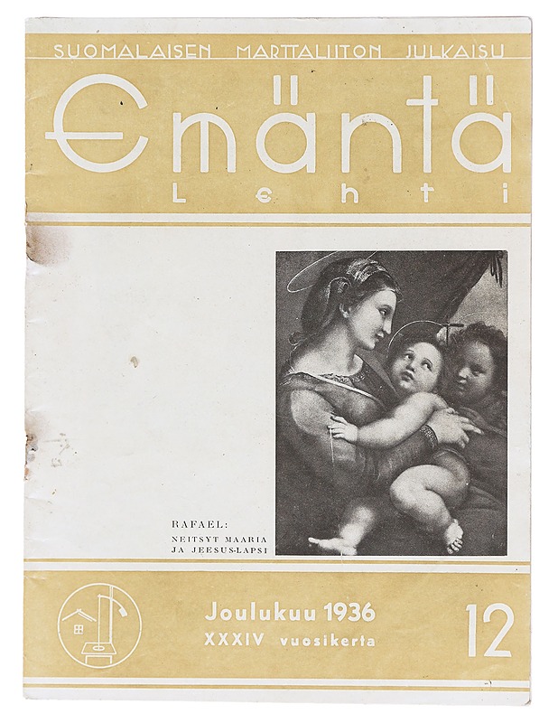 Emäntä-lehti joulukuu 1936 - Harrastekirjat - 10105603963 - 0