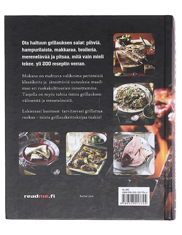 Grilli / suuri grillauskirja - Lane, Rachael - Ruokakirjat - 10105603964 - 1