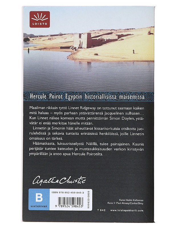 Kuolema Niilillä - Agatha Christie - Jännitys ja dekkarit - 10105603988 - 1