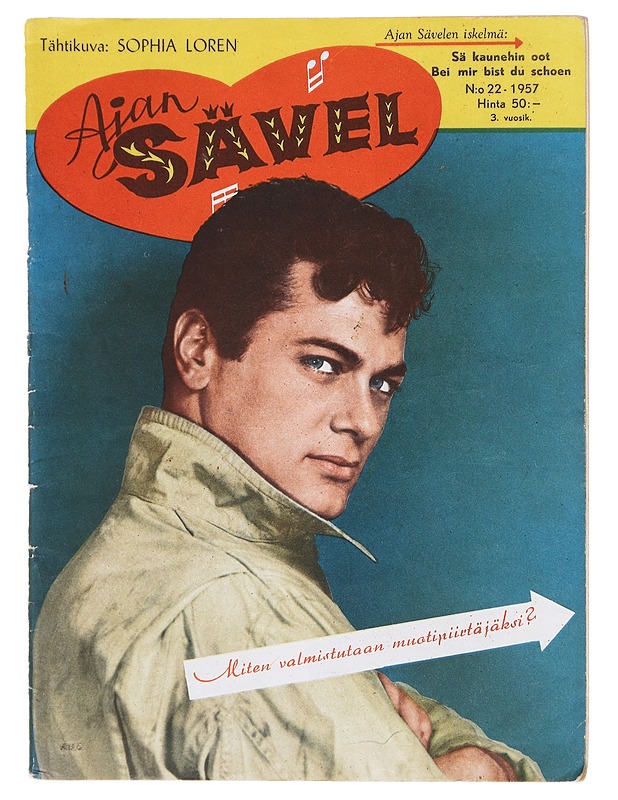 Ajan sävel N:o 22/1957 - Sarjakuvat - 10105604001 - 0