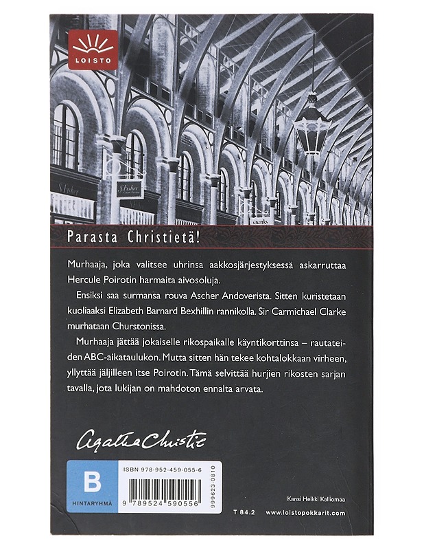 Aikataulukon arvoitus - Agatha Christie - Kaunokirjallisuus - 10105604007 - 1