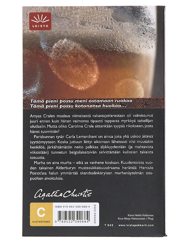 Viisi pientä possua - Agatha Christie - Jännitys ja dekkarit - 10105604016 - 1