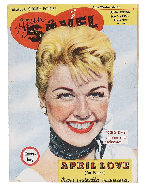 Ajan Sävel N:o 5/1958 - Sarjakuvat - 10105604043 - 0