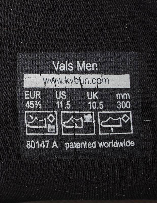 KYBUN Vals Men Black mukavuuskengät, 45 ? - Miesten kengät - 10105604051 - 2