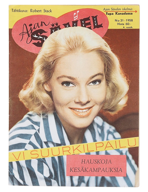 Ajan Sävel N:o 31/1958 - Sarjakuvat - 10105604075 - 0