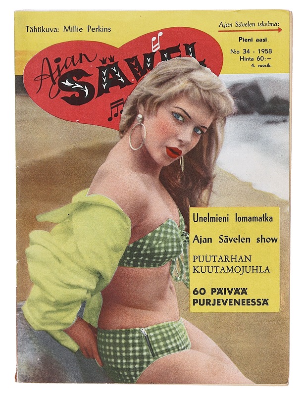Ajan sävel N:o 34/1958 - Sarjakuvat - 10105604089 - 0