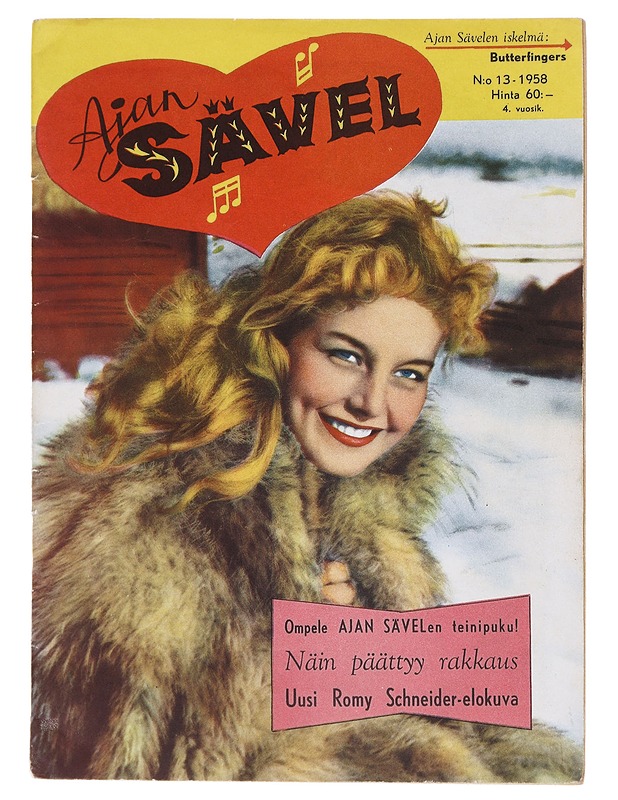 Ajan sävel N:o 13/1958 - Sarjakuvat - 10105604092 - 0