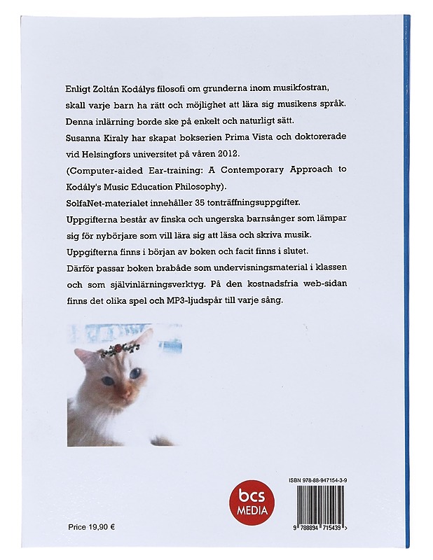 Lär dig musik med kattvänner - Lastenkirjat - 10105604135 - 1