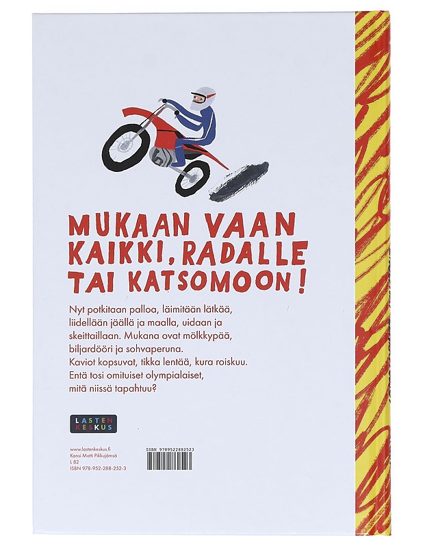 Laulavat lenkkitossut / urheilullisia liikuntarunoja - Itkonen, Jukka - Lastenkirjat - 10105604141 - 1