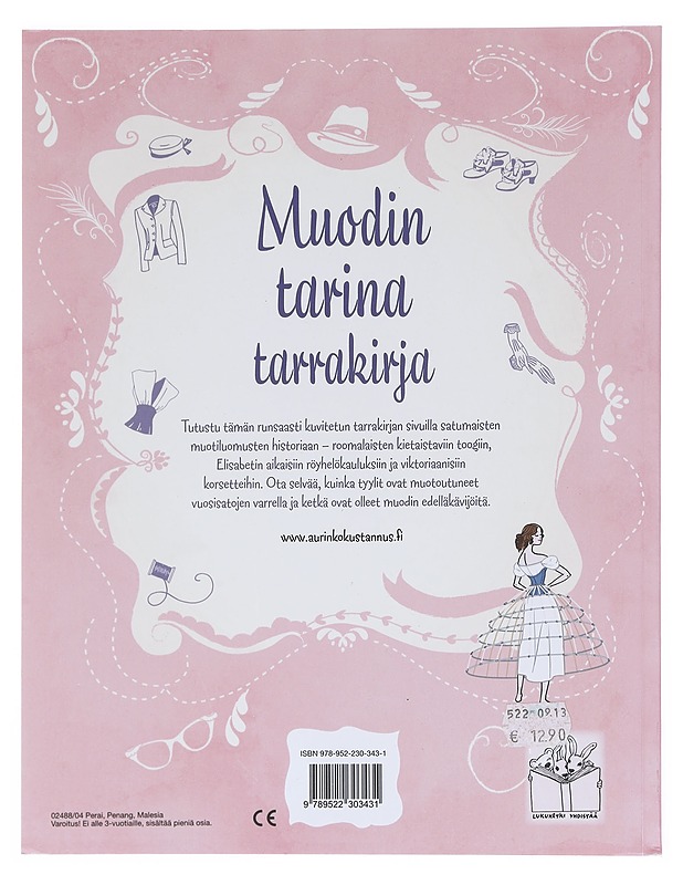 Muodin tarina : tarrakirja - Ruth Brocklehurst - Lastenkirjat - 10105604152 - 1