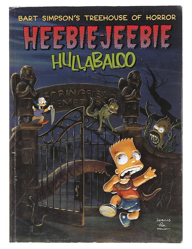 Bart Simpson's Heebie Jeebie Hullabaloo - Matt Groening - Sarjakuvat - 10105604157 - 0