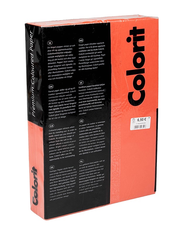 COLORIT Premium Coloured Paper paperi - Askartelu - 10105604165 - 1