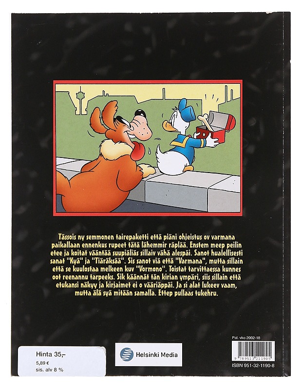 Kyä viksup päriää - Carl Barks - Sarjakuvat - 10105604162 - 1