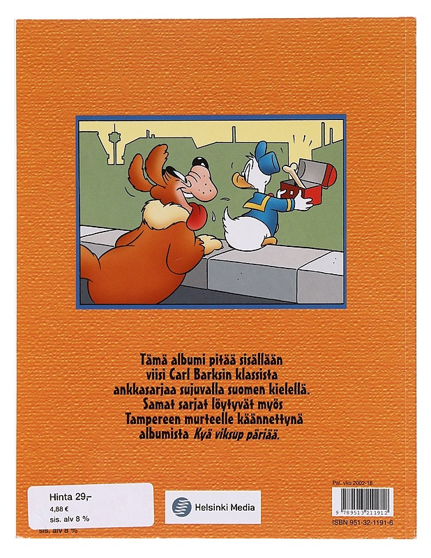 Yrittänyttä ei laiteta - Carl Barks - Sarjakuvat - 10105604166 - 1