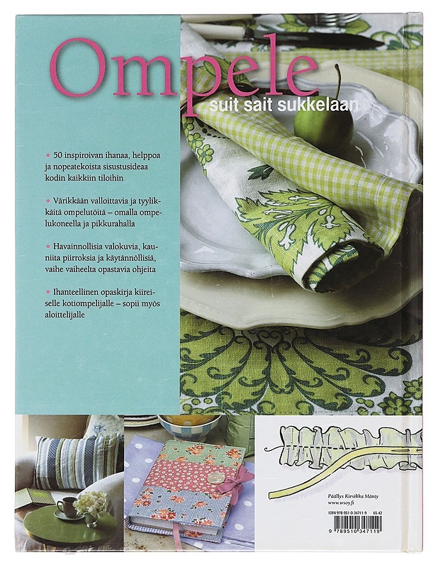 Ompele suit sait sukkelaan - Hardy, Emma - Käsityökirjat - 10105604169 - 1