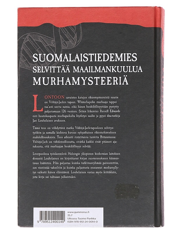 Viiltäjä-Jack / kuinka paljastimme murhaajan - Edwards, Russell - Elämäkerrat ja muistelmat - 10105604212 - 1