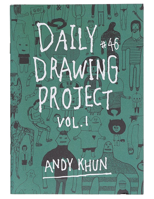 Daily Drawing Project Vol. 1 - Khun, Andy - Taide- ja kulttuurikirjat - 10105604235 - 0