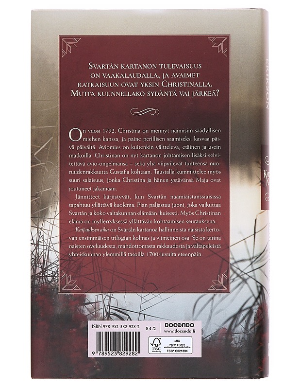 Kaipauksen aika - Erikson, Christina - Romaanit ja novellit - 10105604271 - 1