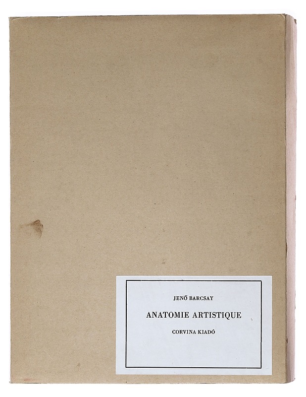 Anatomie artistique - Barcsay, Jeno - Tietokirjat ja oppaat - 10105604283 - 2